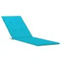 Turquoise Oxford fabric lounger cushion by vidaXL, Cushions for chairs and sofas - Ref: Foro24-361383, Price: 34,98 €, Discou...