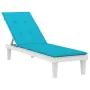 Turquoise Oxford fabric lounger cushion by vidaXL, Cushions for chairs and sofas - Ref: Foro24-361383, Price: 34,98 €, Discou...