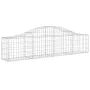 Gabion baskets 20 pcs arch shape iron 200x30x40/60 cm by vidaXL, Pots and planters - Ref: Foro24-3145382, Price: 938,04 €, Di...