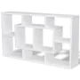 Suspended shelf with 8 white compartments by vidaXL, Shelves and shelves - Ref: Foro24-242548, Price: 50,78 €, Discount: %