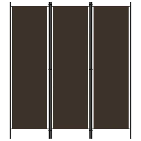 Brown 3-panel room divider screen 150x180 cm by vidaXL, Room dividers - Ref: Foro24-320716, Price: 37,01 €, Discount: %