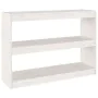 White pine wood shelf/space divider 100x30x71.5 cm by vidaXL, Bookcases and shelves - Ref: Foro24-808209, Price: 65,88 €, Dis...