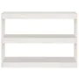 White pine wood shelf/space divider 100x30x71.5 cm by vidaXL, Bookcases and shelves - Ref: Foro24-808209, Price: 65,88 €, Dis...