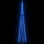 Christmas tree cone 752 LEDs blue 160x500 cm by vidaXL, Christmas trees - Ref: Foro24-328725, Price: 127,59 €, Discount: %