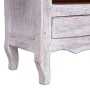 Solid white recycled wood TV stand 120x30x40 cm by vidaXL, TV Furniture - Ref: Foro24-283902, Price: 234,36 €, Discount: %