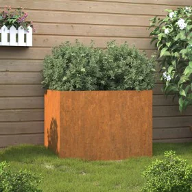 Corten steel planter 62x47x46 cm by vidaXL, Pots and planters - Ref: Foro24-821558, Price: 60,57 €, Discount: %