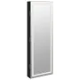 Mirror with jewelry box and LED lights for black wall by vidaXL, Mirrors - Ref: Foro24-353251, Price: 93,85 €, Discount: %