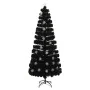 Christmas tree snowflakes LED fiber optic black 240 cm by vidaXL, Christmas trees - Ref: Foro24-328465, Price: 152,47 €, Disc...