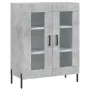 Tall plywood gray concrete sideboard 69.5x34x180 cm by vidaXL, Sideboards - Ref: Foro24-3195743, Price: 151,47 €, Discount: %