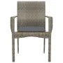 Garden chairs with cushions 2 units gray synthetic rattan by vidaXL, Garden chairs - Ref: Foro24-319882, Price: 114,10 €, Dis...