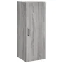 Aparador alto madera contrachapada gris Sonoma 34,5x34x180 cm de vidaXL, Aparadores - Ref: Foro24-3198863, Precio: 120,43 €, ...