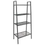 Ladder shelving 4 levels anthracite gray metal by vidaXL, Bookcases and shelves - Ref: Foro24-339607, Price: 71,32 €, Discoun...