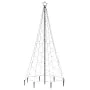 Weihnachtsbaum mit Metallstange 500 LEDs warmweiß 3 m von vidaXL, Weihnachtsbäume - Ref: Foro24-328623, Preis: 136,80 €, Raba...