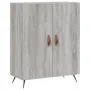 High sideboard sonoma gray plywood 69.5x34x180 cm by vidaXL, Sideboards - Ref: Foro24-3198191, Price: 166,18 €, Discount: %