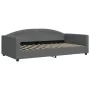 Dark gray fabric sofa bed 100x200 cm by vidaXL, Beds and slatted bases - Ref: Foro24-354117, Price: 224,16 €, Discount: %