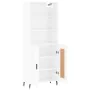 High glossy white plywood sideboard 69.5x34x180 cm by vidaXL, Sideboards - Ref: Foro24-3189975, Price: 131,61 €, Discount: %