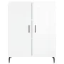 High glossy white plywood sideboard 69.5x34x180 cm by vidaXL, Sideboards - Ref: Foro24-3189975, Price: 131,61 €, Discount: %