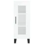 High glossy white plywood sideboard 34.5x34x180 cm by vidaXL, Sideboards - Ref: Foro24-3189919, Price: 101,48 €, Discount: %