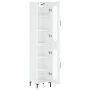 High glossy white plywood sideboard 34.5x34x180 cm by vidaXL, Sideboards - Ref: Foro24-3199427, Price: 110,75 €, Discount: %