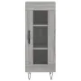 Tall gray Sonoma plywood sideboard 34.5x34x180 cm by vidaXL, Sideboards - Ref: Foro24-3189891, Price: 85,53 €, Discount: %