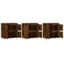 Sideboards 3 Einheiten aus geräuchertem Eichensperrholz von vidaXL, Sideboards - Ref: Foro24-3190194, Preis: 193,70 €, Rabatt: %