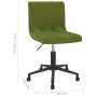 Swivel dining chairs 6 units light green velvet by vidaXL, dining chairs - Ref: Foro24-3086572, Price: 272,03 €, Discount: %