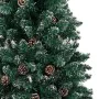 Narrow Christmas tree with real wood and snow 180 cm green by vidaXL, Christmas trees - Ref: Foro24-320961, Price: 75,56 €, D...