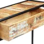 Solid recycled wood console table 118x30x75 cm by vidaXL, Side tables - Ref: Foro24-248103, Price: 132,93 €, Discount: %