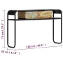 Solid recycled wood console table 118x30x75 cm by vidaXL, Side tables - Ref: Foro24-248103, Price: 132,93 €, Discount: %