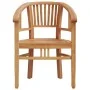 5-piece garden dining set solid teak wood by vidaXL, Garden sets - Ref: Foro24-3155754, Price: 663,27 €, Discount: %