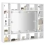 Furniture with mirror and bright white LED 91x15x76.5 cm by vidaXL, bathroom vanities - Ref: Foro24-808870, Price: 99,11 €, D...