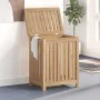 Laundry basket solid teak wood 50x35x60 cm by vidaXL, Laundry baskets - Ref: Foro24-340759, Price: 74,11 €, Discount: %