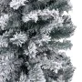 Slim Christmas tree with snow PVC green 150 cm by vidaXL, Christmas trees - Ref: Foro24-3077755, Price: 55,19 €, Discount: %