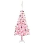 Pre-lit Christmas tree with lights and pink balls 120 cm by vidaXL, Christmas trees - Ref: Foro24-3077583, Price: 63,59 €, Di...