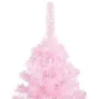 Pre-lit Christmas tree with lights and pink balls 120 cm by vidaXL, Christmas trees - Ref: Foro24-3077583, Price: 63,59 €, Di...