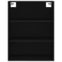 Tall black plywood sideboard 69.5x34x180 cm by vidaXL, Sideboards - Ref: Foro24-3189230, Price: 141,05 €, Discount: %