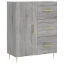 High sideboard sonoma gray plywood 69.5x34x180 cm by vidaXL, Sideboards - Ref: Foro24-3189435, Price: 150,73 €, Discount: %