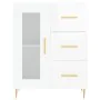 High glossy white plywood sideboard 69.5x34x180 cm by vidaXL, Sideboards - Ref: Foro24-3199931, Price: 168,21 €, Discount: %