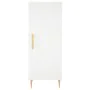 Aparador alto madera contrachapada blanco 34,5x34x180 cm de vidaXL, Aparadores - Ref: Foro24-3200121, Precio: 103,09 €, Descu...