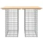 Gabion design garden bench solid pine wood 100x70x72 cm by vidaXL, garden benches - Ref: Foro24-834362, Price: 74,75 €, Disco...