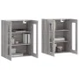 Wall cabinets 2 pcs Sonoma gray engineered wood by vidaXL, Sideboards - Ref: Foro24-3197927, Price: 179,95 €, Discount: %