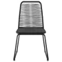 Garden chairs 6 units black synthetic rattan by vidaXL, Garden chairs - Ref: Foro24-313113, Price: 312,65 €, Discount: %