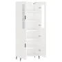 High glossy white plywood sideboard 69.5x34x180 cm by vidaXL, Sideboards - Ref: Foro24-3198227, Price: 185,61 €, Discount: %