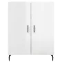 High glossy white plywood sideboard 69.5x34x180 cm by vidaXL, Sideboards - Ref: Foro24-3198227, Price: 185,61 €, Discount: %