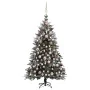 Christmas tree with LED, balls and snow PVC&PE 120 cm by vidaXL, Christmas trees - Ref: Foro24-3077879, Price: 113,91 €, Disc...