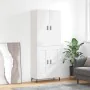 Tall white plywood sideboard 69.5x34x180 cm by vidaXL, Sideboards - Ref: Foro24-3195803, Price: 162,08 €, Discount: %